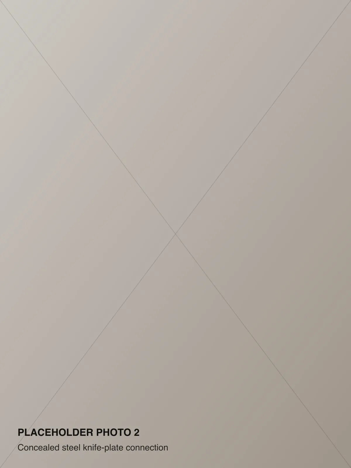 Concealed steel knife-plate connection